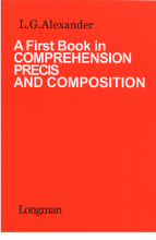کتاب زبان ا فرست بوک این کامپرهنشن A First Book in Comprehension Precis and Composition