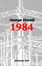 کتاب رمان اسپانیایی George Orwell 1984 Ediciones
