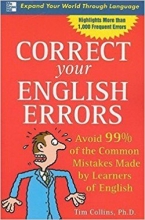 کتاب زبان کارکت یور انگلیش ارورز  Correct Your English Errors by Tim Collins