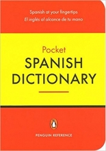 کتاب زبان پاکت اسپنیش دیکشنری  The Penguin Pocket Spanish Dictionary: Spanish at Your Fingertips