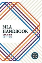 کتاب زبان ام ال ای هند بوک ویرایش هشتم  MLA Handbook 8th Edition