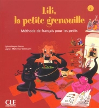کتاب زبان فرانسوی لیلی Lili, la petite grenouille - Niveau 2 + Cahier