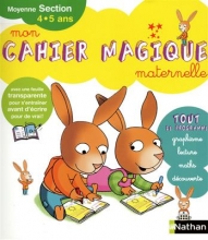 کتاب زبان فرانسه مون کهیر مجیک  Mon Cahier magique MS Maternelle 4.5