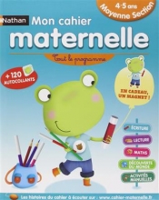کتاب زبان فرانسه مترنل Mon cahier maternelle 4/5 ans