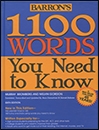 کتاب زبان 1100Words You Need to Know Barrons 6th edition دانشوري بابايي