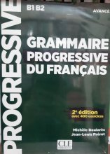 کتاب گرامر پروگرسیو فرانسه ویرایش دوم Grammaire progressive Du Francais - Avance + CD - 2eme edition