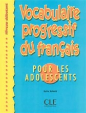 کتاب زبان فرانسه وکبیولر پروگرسیف ادولسنت  Vocabulaire progressive - adolescents - débutant
