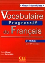 کتاب زبان فرانسه وکبیولر پروگرسیف  Vocabulaire progressif français - intermediaire + CD - 2em