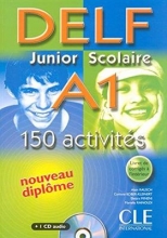 کتاب آزمون فرانسه  دلف جونیور اسکولیر  Delf Junior Scolaire A1 Textbook + Key + CD