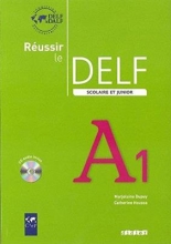 کتاب آزمون فرانسه روسیر ل دلف اسکولیر Reussir le delf scolaire et junior A1