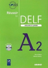 کتاب آزمون فرانسه روسیر ل دلف اسکولیر Reussir le delf scolaire et junior A2 + CD