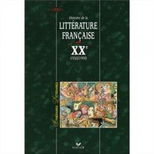 کتاب زبان فرانسه ایتینریر لیتریر رنگی Itineraires litteraires – Histoire de la litterature française XX 1950 – 1990