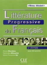کتاب زبان Litterature progressive du Français debutant - 2eme edition