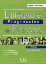 کتاب زبان Litterature progressive du Français debutant - 2eme edition