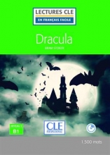 کتاب داستان فرانسوی دراکولا Dracula - Niveau 3/B1 + CD - Nouveaute