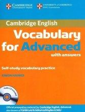 کتاب زبان Cambridge Vocabulary for Advanced with Answers