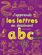 کتاب زبان فرانسه لس لترز  J'apprends les lettres en dessinant : abc