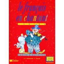 کتاب زبان فرانسه ل فرنسیس ان چانتانت Le Francais En Chantant