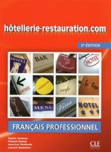 کتاب زبان فرانسه هتلری Hotellerie-restauration.com + DVD -2eme edition