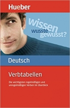 کتاب زبان آلمانی وربتابلن دویچ Verbtabellen Deutsch Die wichtigsten regelmäßigen und unregelmäßigen Verben im Überblick