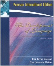کتاب The Development of Language International Edition Seventh Edition