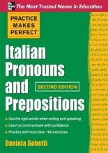 کتاب زبان ایتالین پرونونس اند پریپوزیشنز  Practice Makes Perfect Italian Pronouns And Prepositions