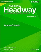 کتاب معلم امریکن هدوی ویرایش سوم American Headway Starter Teachers book