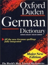 کتاب زبان The Oxford Duden German Dictionary