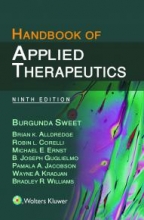 کتاب زبان هندبوک اف اپلاید تراپیوتیکس  Handbook of Applied Therapeutics 9th Edition جلد سخت