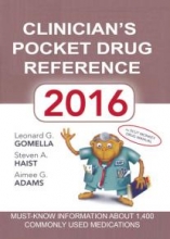 CLINICALS POCKET DRUG REFERENCE 2016