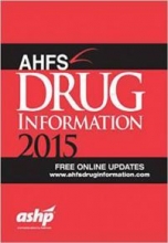 کتاب زبان ای اچ اف اس دراگ اینفورمیشن  AHFS DRUG INFORMATION 2015