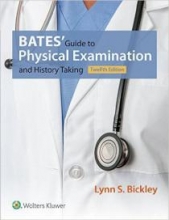 کتاب زبان بیتس گاید تو فیزیکال اگزمینیشن اند هیستوری تیکینگ  BATES GUID TO PHYSICAL EXAMINATION AND HISTORY TAKING