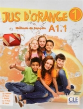 کتاب زبان فرانسه ژو د ارنج  Jus d'orange 1 - Niveau A1.1 + Cahier