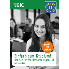 کتاب زبان آلمانی آینفاخ زوم اشتودیوم Einfach zum Studium Deutsch für den Hochschulzugang telc C1