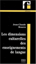 Les dimensions culturelles des enseignements de langue