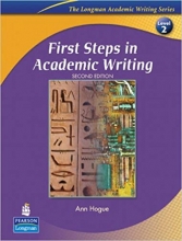 کتاب فرست استپز این آکادمیک رایتینگ First Steps in Academic Writing